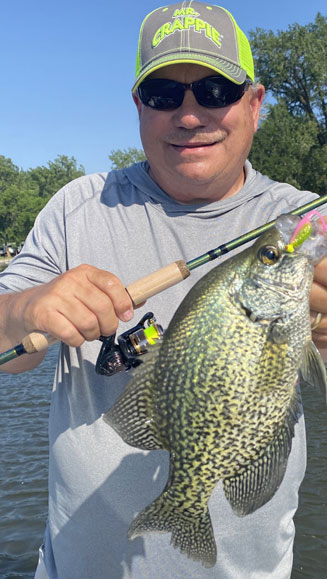 Wally Marshall is Mr Crappie